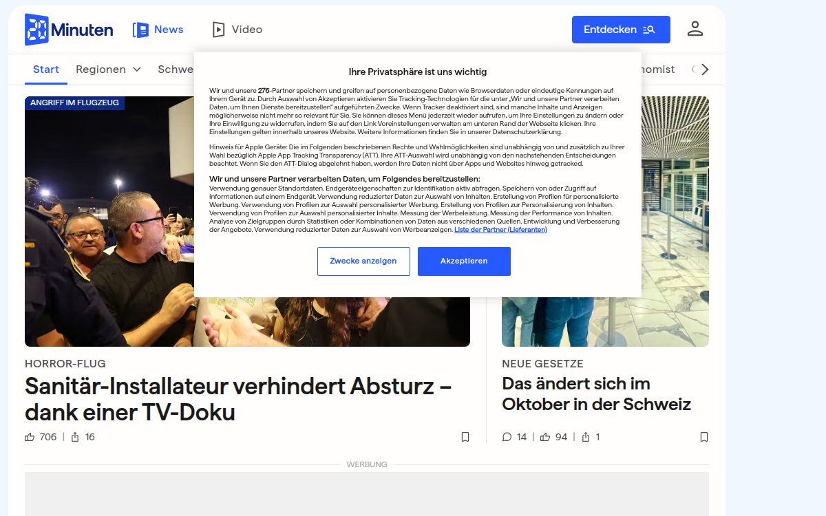 20min website