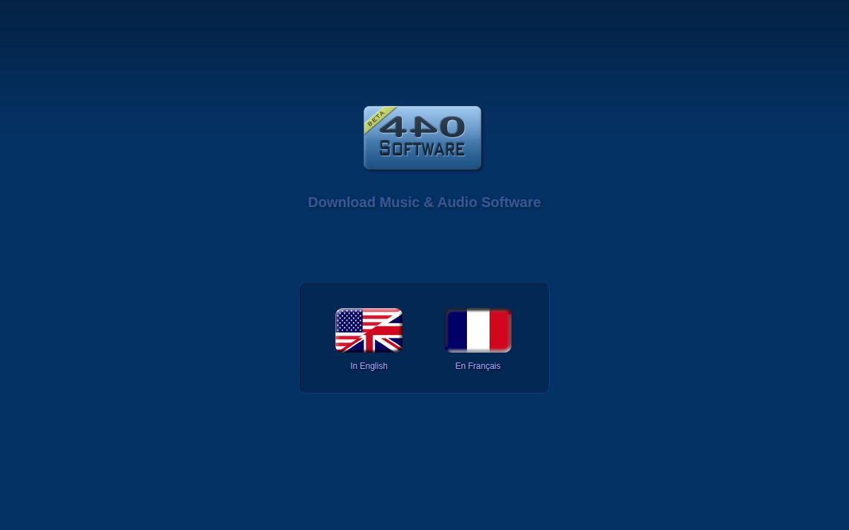 440audio website