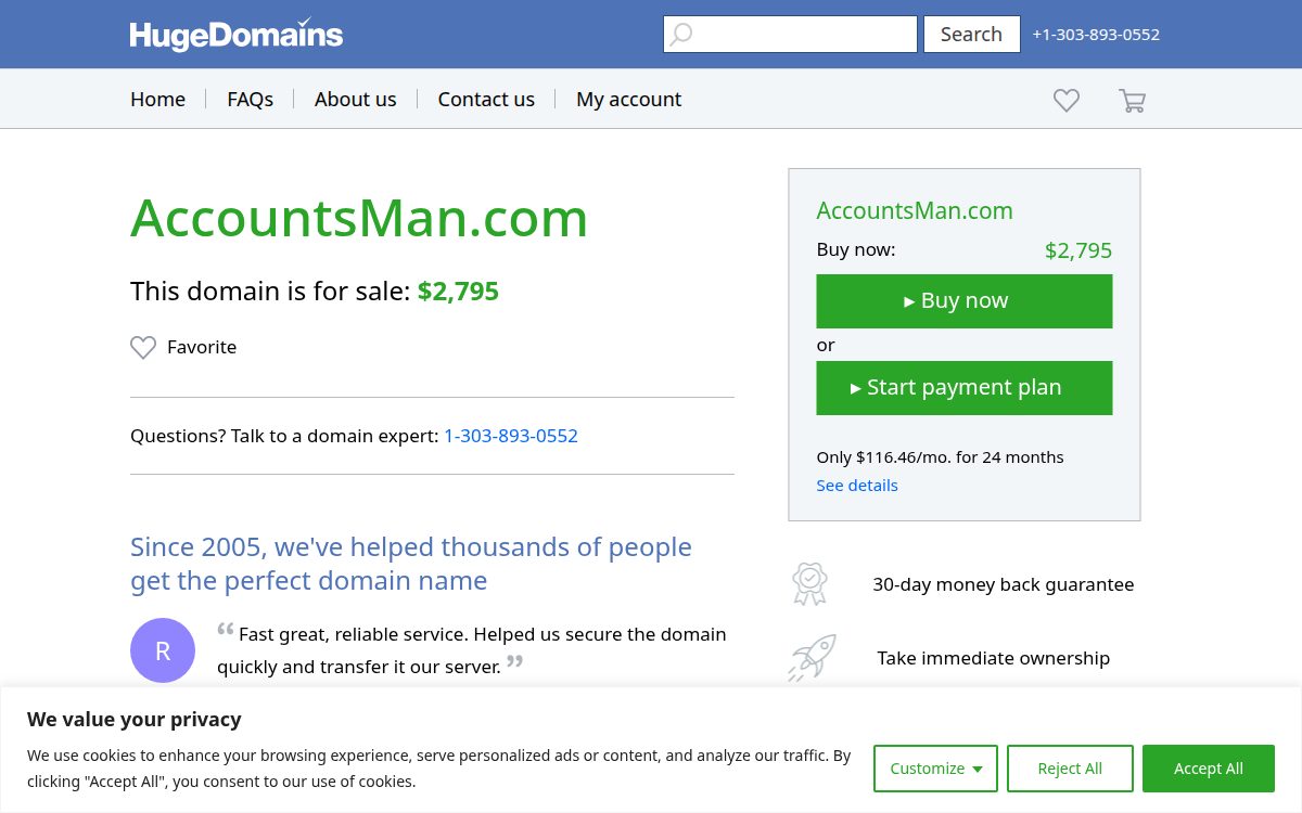 Accountsman website
