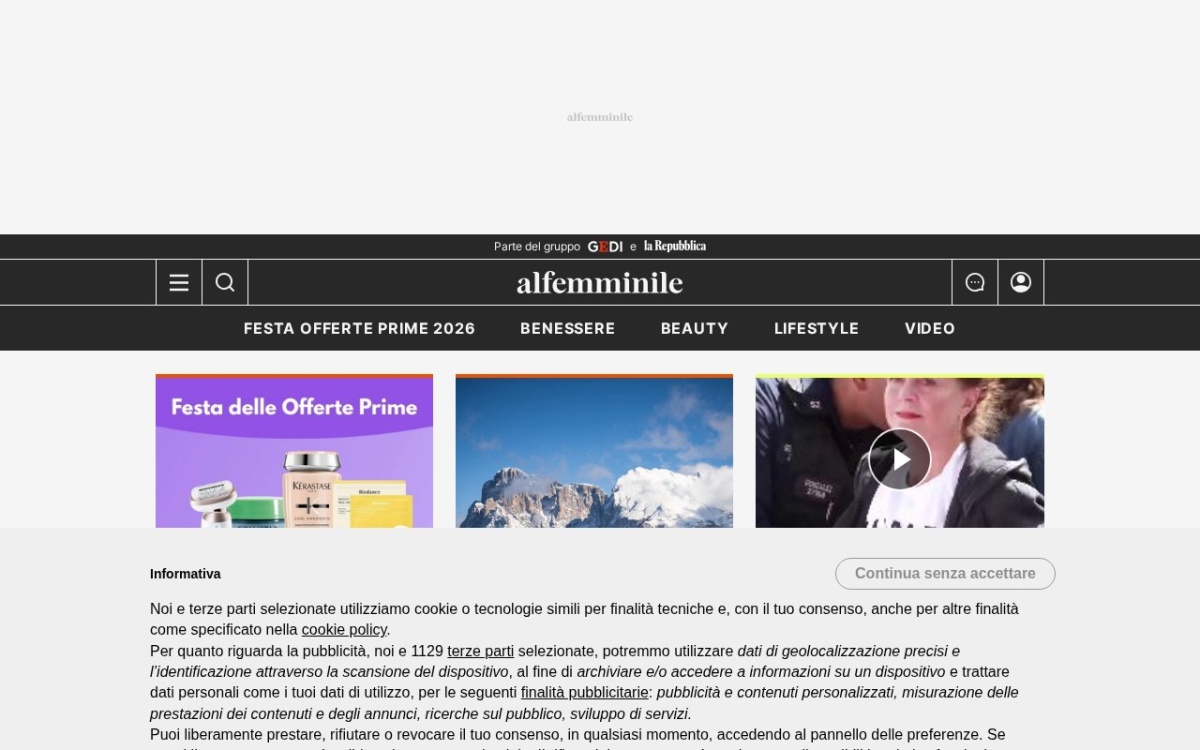 Alfemminile website