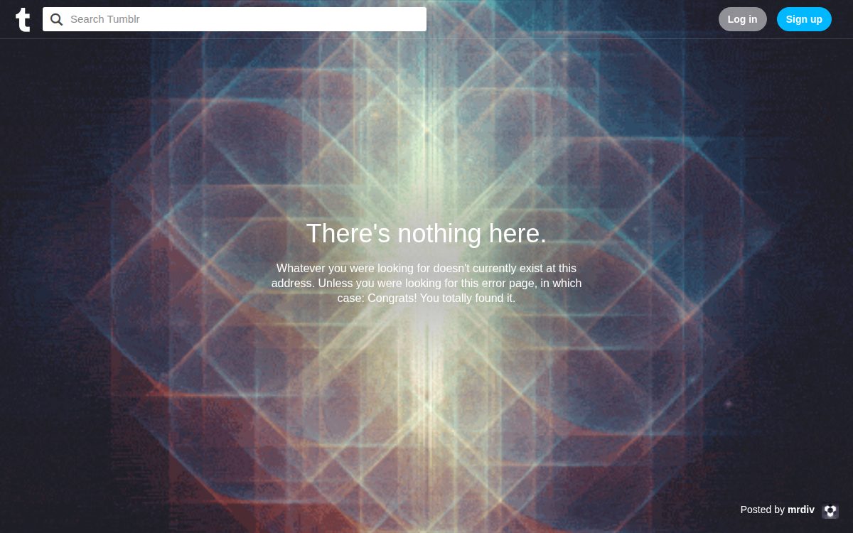 Tumblr website
