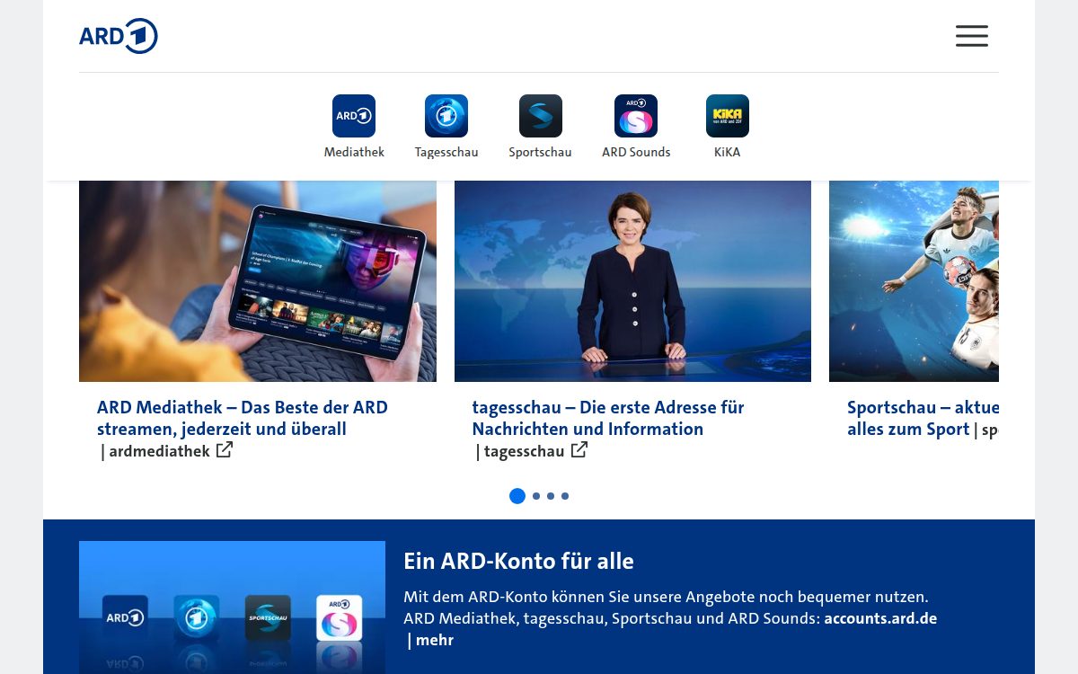 Ard website