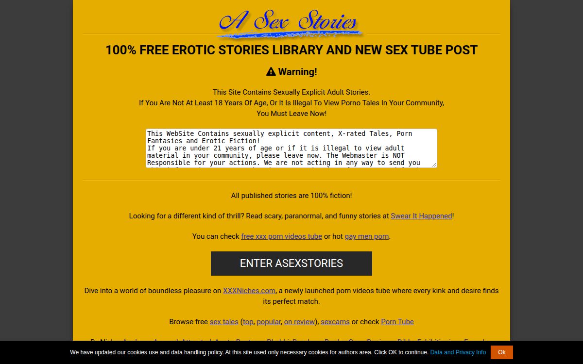 Asexstories website