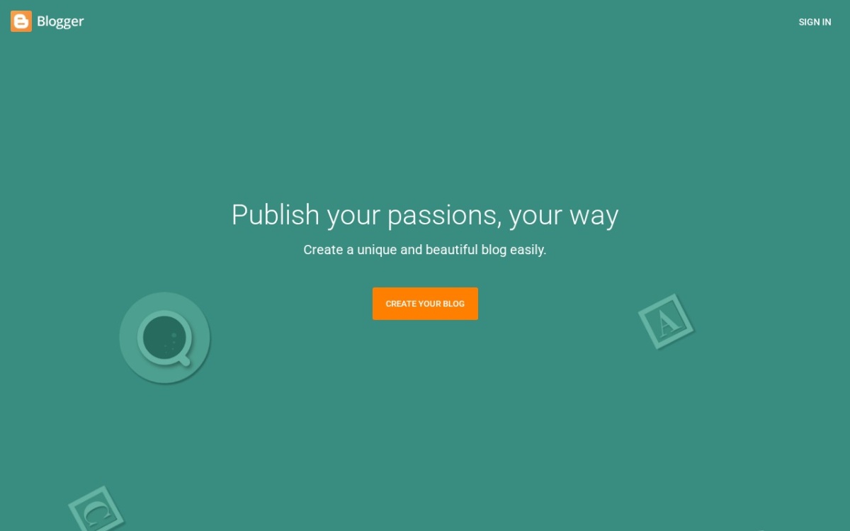 Blogspot.com website