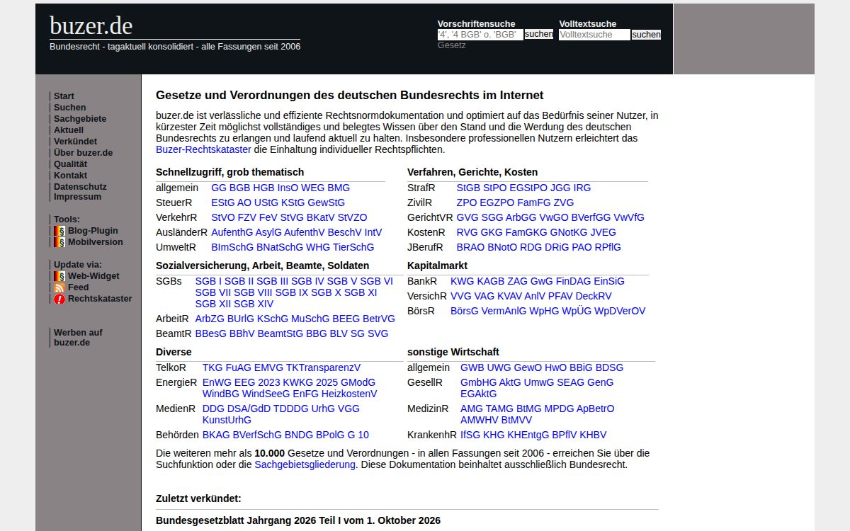 Buzer website