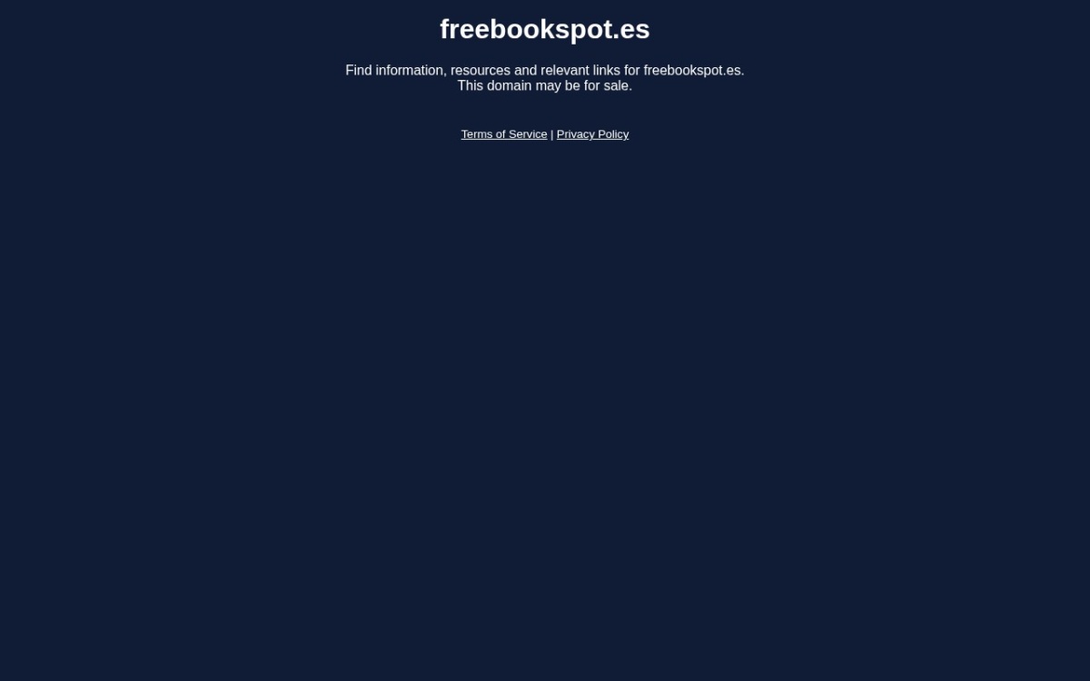 Freebookspot.es website