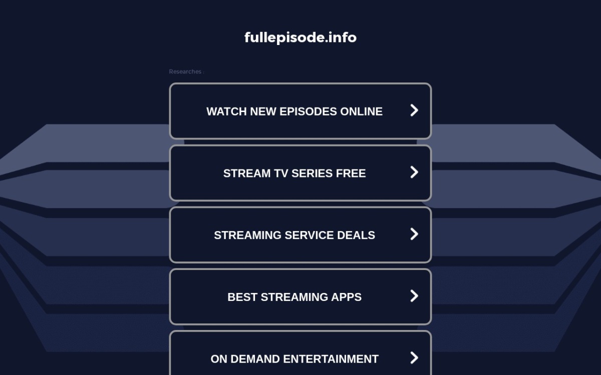 Fullepisode website