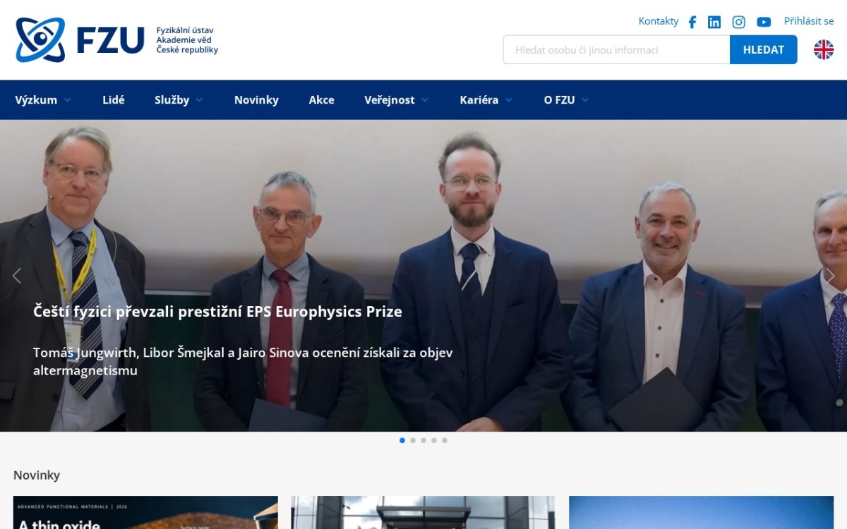 Fzu website