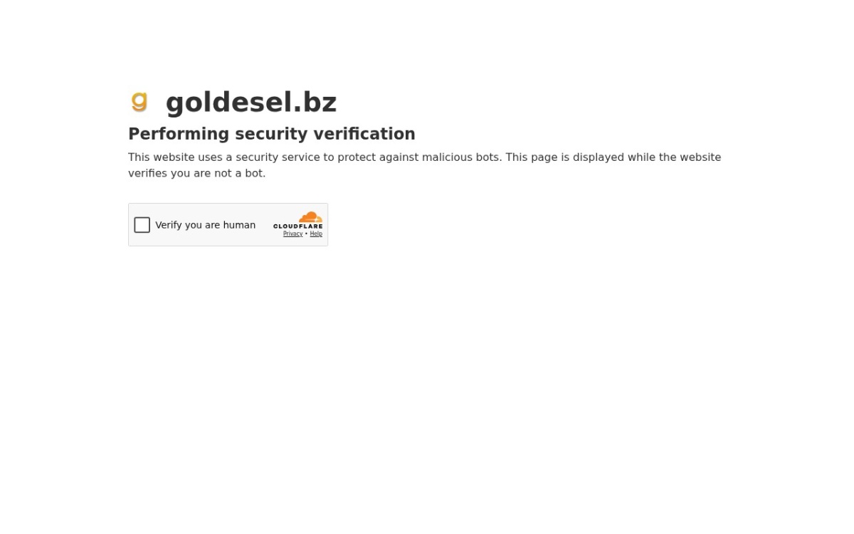 Goldesel website