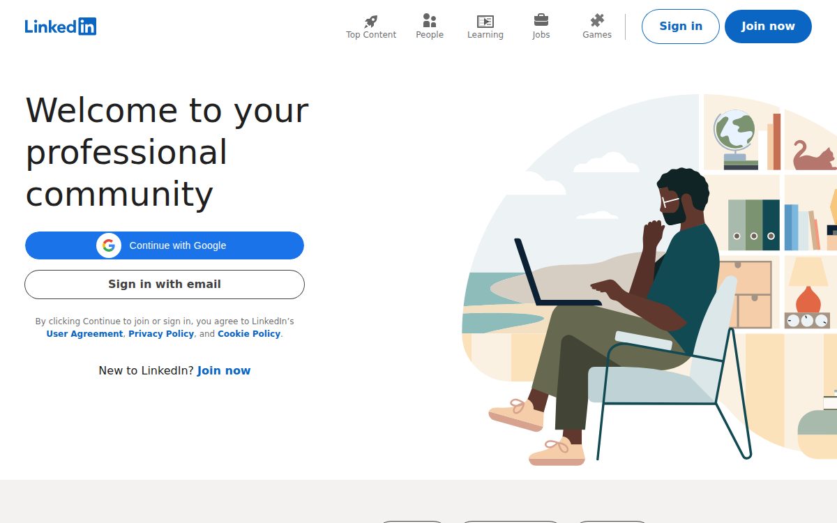 LinkedIn website